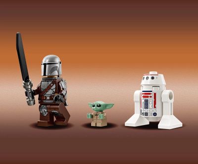 Конструктор LEGO Star Wars 75410 Изтребител N-1 на Мандо и Грогу