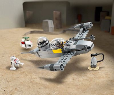 Конструктор LEGO Star Wars 75410 Изтребител N-1 на Мандо и Грогу