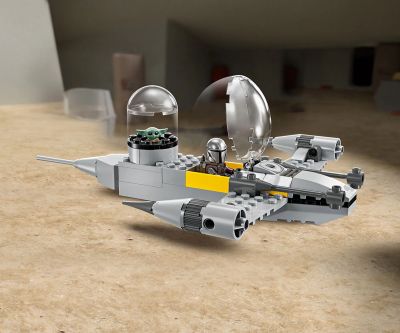 Конструктор LEGO Star Wars 75410 Изтребител N-1 на Мандо и Грогу