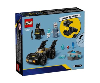 Конструктор LEGO DC Comics Super Batman 76301 Батман с Батмобила срещу Мистър Фрийз