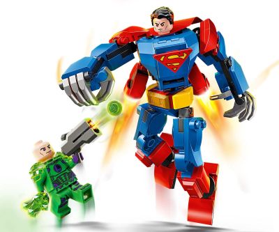 Конструктор LEGO DC Comics Super Superman 76302 Супермен робот срещу Лекс Лутър