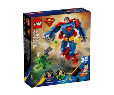 Конструктор LEGO DC Comics Super Superman 76302 Супермен робот срещу Лекс Лутър