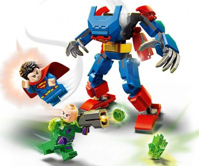Конструктор LEGO DC Comics Super Superman 76302 Супермен робот срещу Лекс Лутър