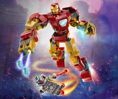 Конструктор LEGO Marvel 76307 Железният човек-робот срещу Ултрон