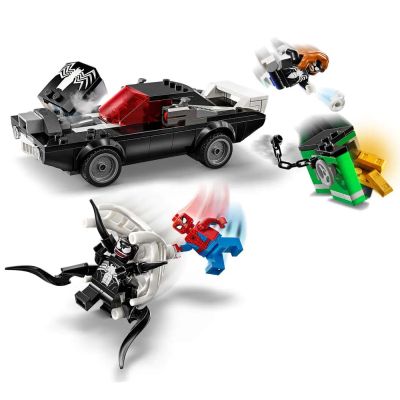 Конструктор LEGO Marvel Спайдърмен срещу Венъм с мощна кола 76309