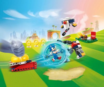 Конструктор LEGO Sonic the Hedgehog 77001 Сблъсък край лагерния огън на Sonic