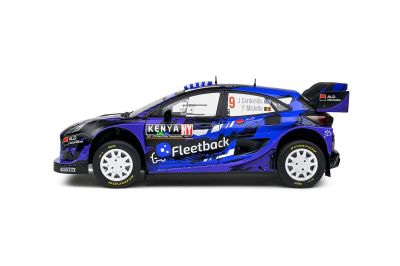 Метален автомобил FORD PUMA RALLY 1 #9 SERDERIDIS /MICLOTTE RALLY KENYA 2022 SOLIDO 1:18 - 1809506