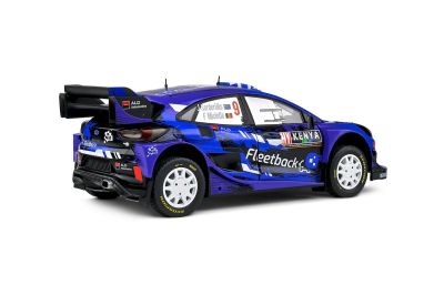 Метален автомобил FORD PUMA RALLY 1 #9 SERDERIDIS /MICLOTTE RALLY KENYA 2022 SOLIDO 1:18 - 1809506
