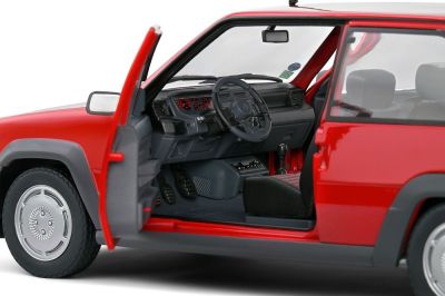 Метален автомобил Renault 5 GT Turbo MK1 1985 SOLIDO 1:18 - 1810001