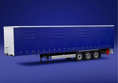 Брезентово ремарке за камион TARPAULIN TRAILER SOLIDO 1:24 - 2400504