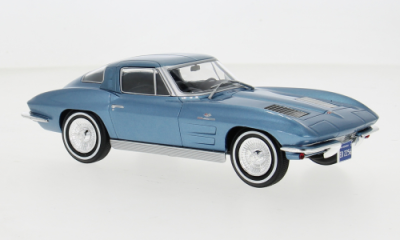 Метална кола Chevrolet Corvette C2 1963 WHITE BOX 124232