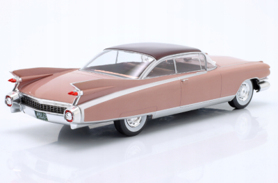 Метална кола Cadillac Eldorado Sevil Light Rose 1959 WHITE BOX 124235