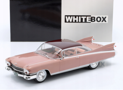 Метална кола Cadillac Eldorado Sevil Light Rose 1959 WHITE BOX 124235