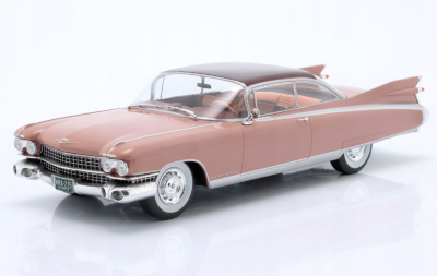 Метална кола Cadillac Eldorado Sevil Light Rose 1959 WHITE BOX 124235