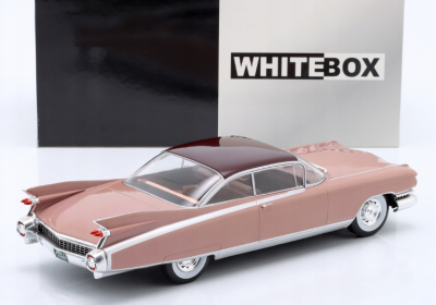 Метална кола Cadillac Eldorado Sevil Light Rose 1959 WHITE BOX 124235