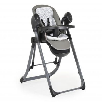 Детски стол за хранене люлка Cangaroo Nirvana сив