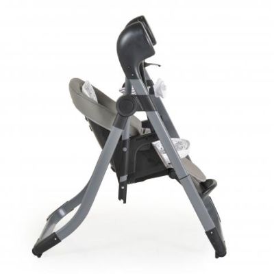 Детски стол за хранене люлка Cangaroo Nirvana сив