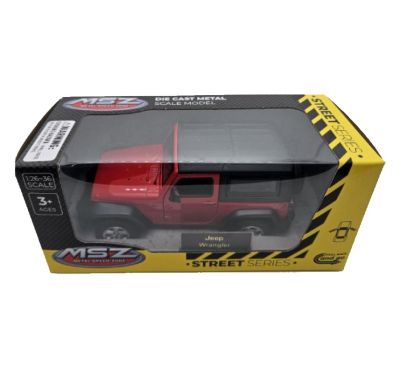 Метален джип Jeep Wrangler MSZ 32331 - 1:32