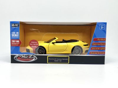 Метална кола Porsche 911 Carrera Cabriolet 68706 - 1:32