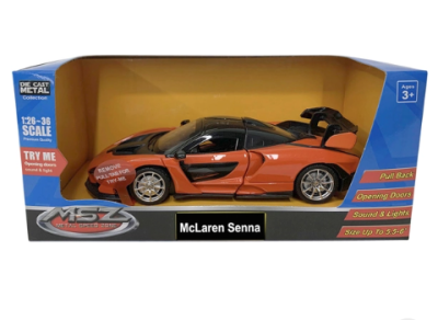 Метална кола Mclaren Senna MSZ 68445 - 1:32