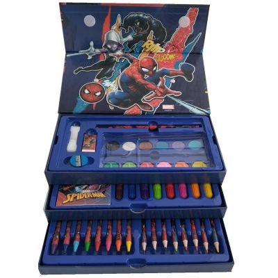 Комплект за рисуване в триетажно куфарче Spider-Men 668277