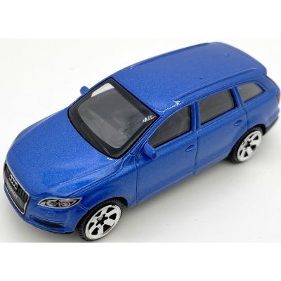 Метална кола Audi Q7 MSZ 82201 син 1:64 