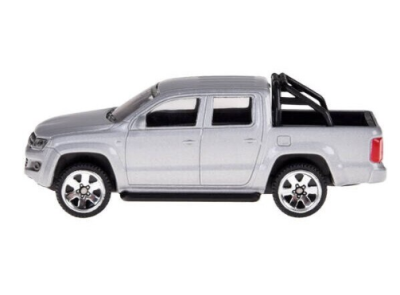 Метална кола пикап Volkswagen Amarok MSZ 82205 сив 1:64 