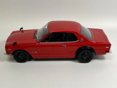 Метален автомобил Nissan Skyline GT-R KPGC10 Triple9 Collection 1:18 - T91800182
