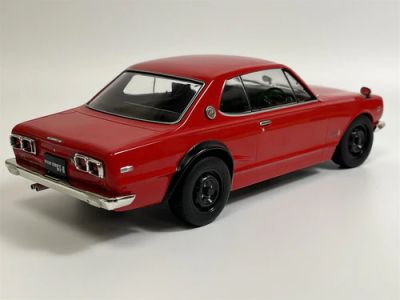 Метален автомобил Nissan Skyline GT-R KPGC10 Triple9 Collection 1:18 - T91800182