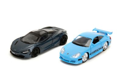 Метални автомобили Fast&Furious Porsche 911 GT3 RS и McLaren 720S 1:32 Jada Toys 253202012