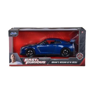 Метален автомобил Fast & Furious Nissan GT-R 2009 1:24 Jada Toys 253203008