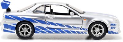Метални автомобили Fast&Furious Nissan Skyline GT-R 1:32 Jada Toys 253204004