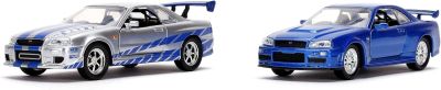 Метални автомобили Fast&Furious Nissan Skyline GT-R 1:32 Jada Toys 253204004