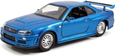 Метални автомобили Fast&Furious Nissan Skyline GT-R 1:32 Jada Toys 253204004