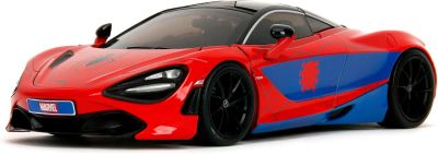 Метална кола McLaren 720S Marvel Spider-Man Jada 253225034 - 1:24 