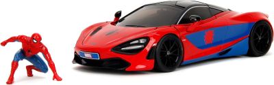 Метална кола McLaren 720S Marvel Spider-Man Jada 253225034 - 1:24 