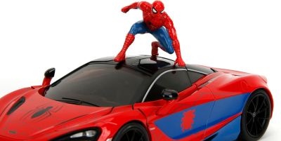 Метална кола McLaren 720S Marvel Spider-Man Jada 253225034 - 1:24 