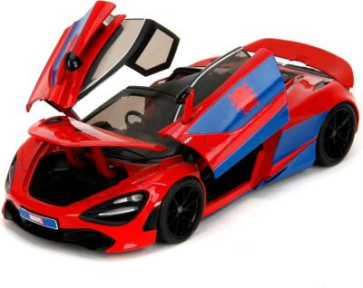 Метална кола McLaren 720S Marvel Spider-Man Jada 253225034 - 1:24 