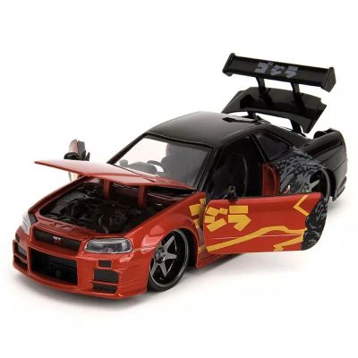 Метална кола Nissan Skyline GT-R Godzilla 2002 Jada 253253024 - 1:24 