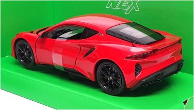 Метална кола Lotus Emira red Welly 1/24