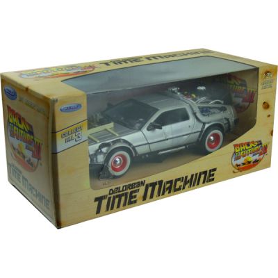 Метална кола Back to the Future Part III Welly - 1:24