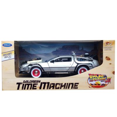 Метална кола Back to the Future Part III Welly - 1:24