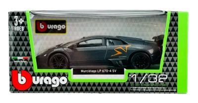 Метална кола Lamborghini Murcielago LP 670-4 SV Burago 1/32