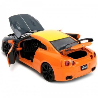 Метална кола Naruto Nissan GT-R 2009 Jada 253255054 - 1:24 