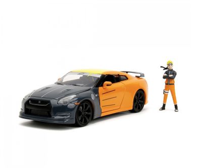 Метална кола Naruto Nissan GT-R 2009 Jada 253255054 - 1:24 