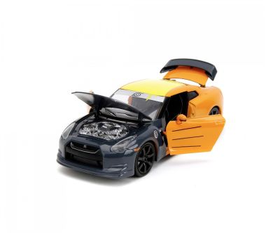 Метална кола Naruto Nissan GT-R 2009 Jada 253255054 - 1:24 