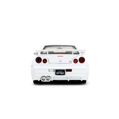 Метална кола Nissan Skyline GT-R Street Fighter Ryu Jada 253255071 - 1:24 