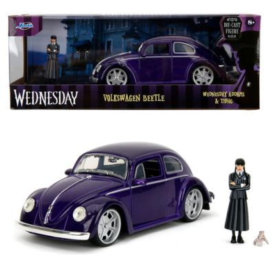 Метална кола Wednesday Volkswagen Beetle Jada 253255076 - 1:24 