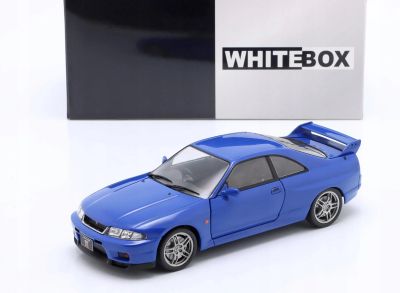 Метална кола Nissan Skyline GT-R R33 RHD 1997 WHITE BOX 124172