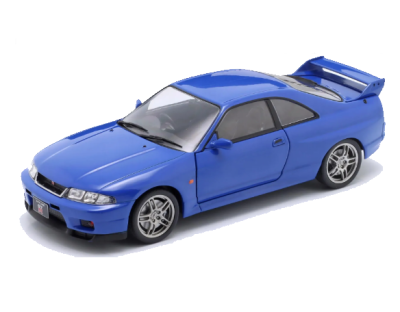 Метална кола Nissan Skyline GT-R R33 RHD 1997 WHITE BOX 124172